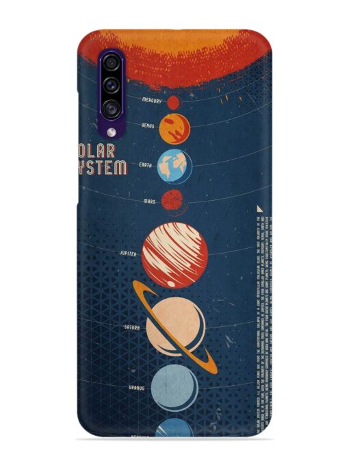 Solar System Vector Snap Case for Samsung Galaxy A30S Zapvi