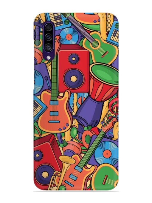 Colorful Music Art Snap Case for Samsung Galaxy A30S Zapvi