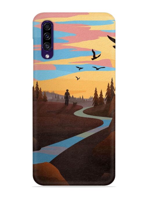 Natural Landscape Art Snap Case for Samsung Galaxy A30S Zapvi