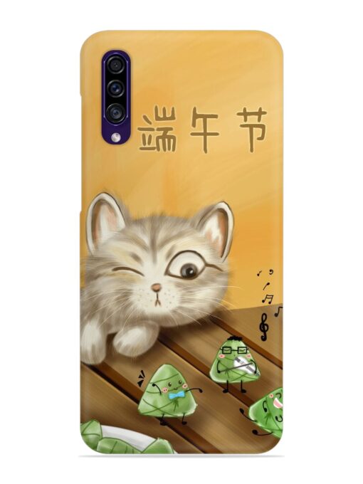 Cat Scorpion Dancing Snap Case for Samsung Galaxy A30S Zapvi