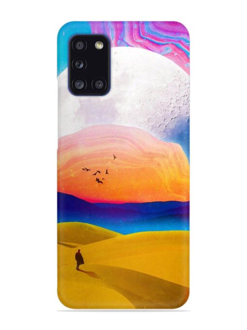 Sandy Desert Snap Case for Samsung Galaxy A31 Zapvi