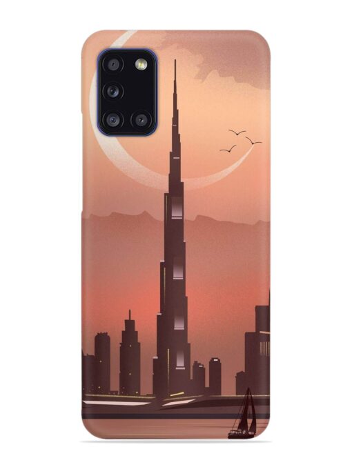 Landmark Burj Khalifa Snap Case for Samsung Galaxy A31 Zapvi