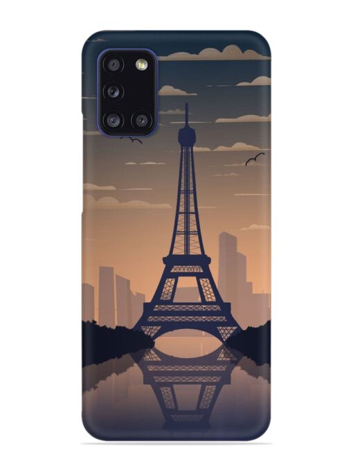 France Paris Eiffel Tower Gradient Snap Case for Samsung Galaxy A31 Zapvi