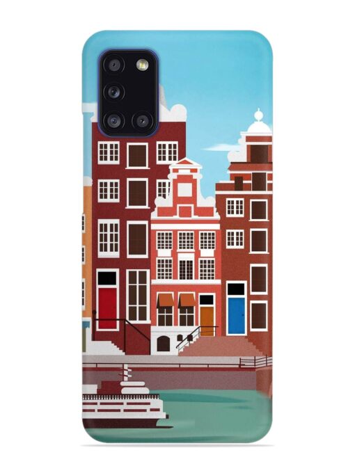 Scenery Architecture Amsterdam Landscape Snap Case for Samsung Galaxy A31 Zapvi