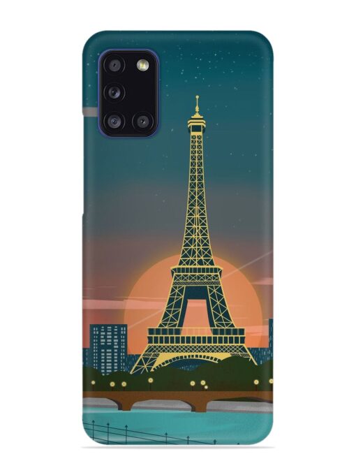 Scenery Architecture France Paris Snap Case for Samsung Galaxy A31 Zapvi