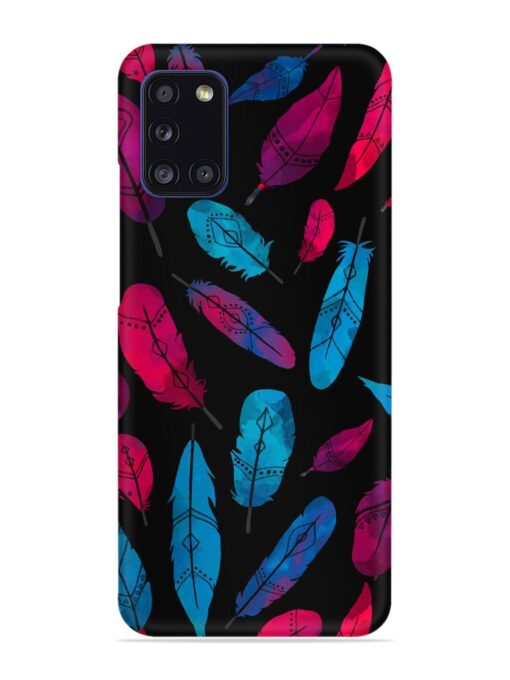 Feather Art Snap Case for Samsung Galaxy A31 Zapvi