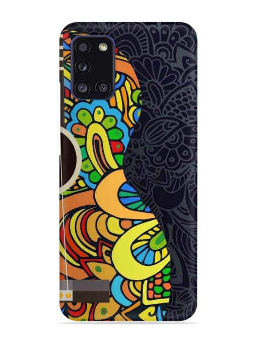 Guitar Vector Art Snap Case for Samsung Galaxy A31 Zapvi