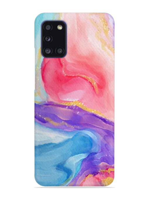 Watercolor Gradient Snap Case for Samsung Galaxy A31 Zapvi