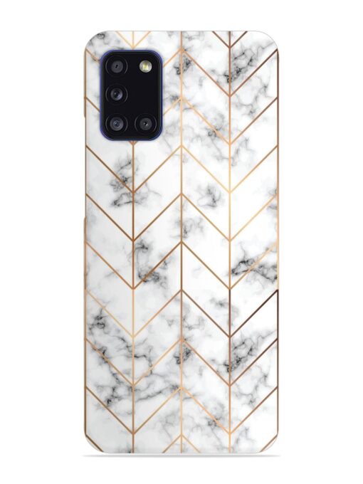 Vector Marble Texture Snap Case for Samsung Galaxy A31 Zapvi