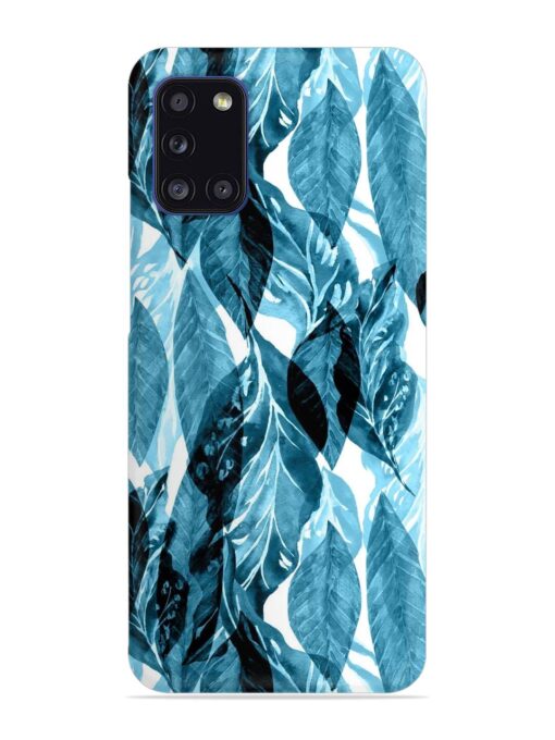 Leaves Pattern Jungle Snap Case for Samsung Galaxy A31 Zapvi