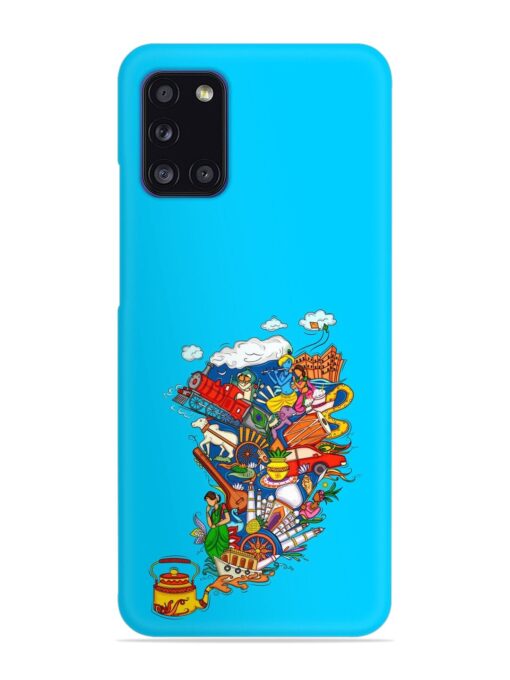 Vector Design Indian Snap Case for Samsung Galaxy A31