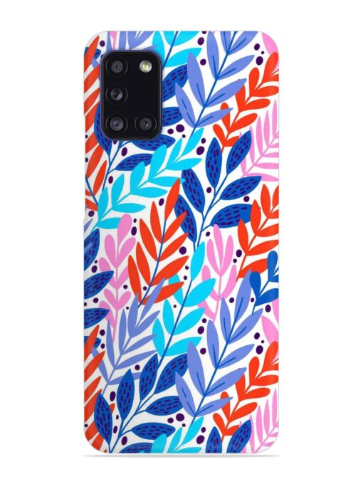 Bright Floral Tropical Snap Case for Samsung Galaxy A31 Zapvi