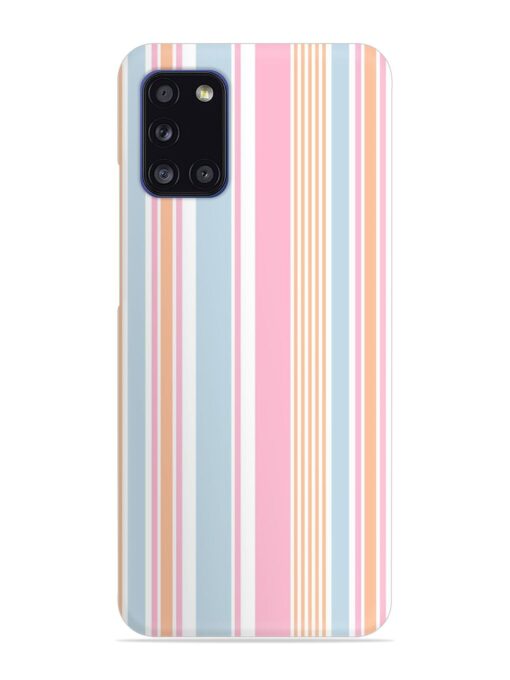 Stripe Seamless Pattern Snap Case for Samsung Galaxy A31 Zapvi