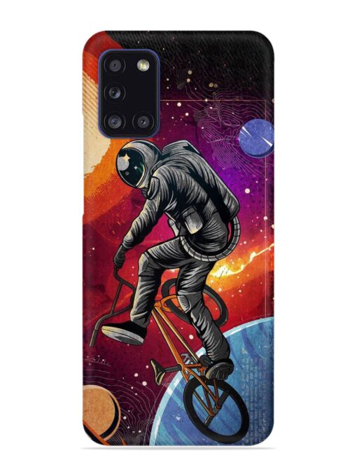 Super Eclipse Bmx Bike Snap Case for Samsung Galaxy A31