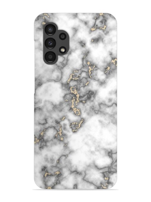 Gray And Gold Marble Snap Case for Samsung Galaxy A32 (4G) Zapvi