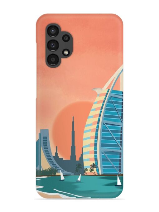 Dubai Architectural Scenery Snap Case for Samsung Galaxy A32 (4G) Zapvi