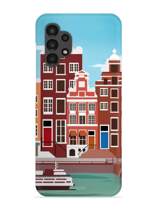 Scenery Architecture Amsterdam Landscape Snap Case for Samsung Galaxy A32 (4G) Zapvi