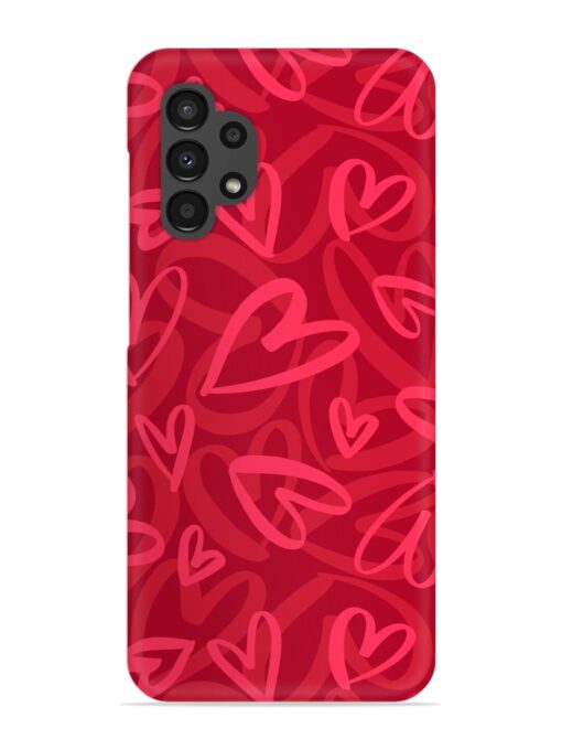 Seamless Romantic Pattern Snap Case for Samsung Galaxy A32 (4G)