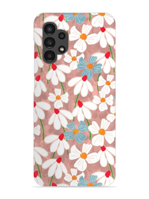 Abstract Petal Flowers Snap Case for Samsung Galaxy A32 (4G)