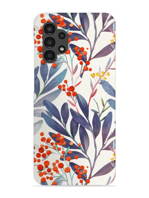 Seamless Floral Pattern Snap Case for Samsung Galaxy A32 (4G) Zapvi