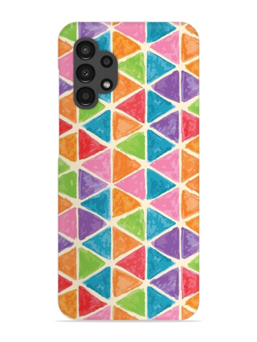 Seamless Colorful Isometric Snap Case for Samsung Galaxy A32 (4G) Zapvi