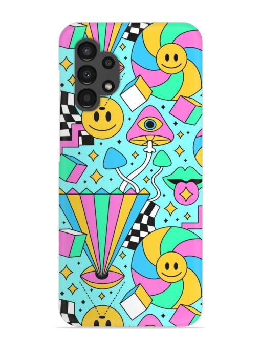 Trippy Rainbow 60S Snap Case for Samsung Galaxy A32 (4G)