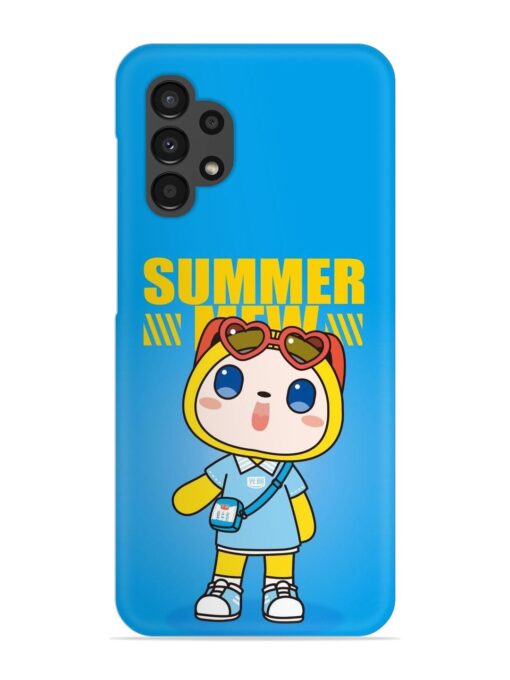 Summer Mew Cartoon Snap Case for Samsung Galaxy A32 (4G)