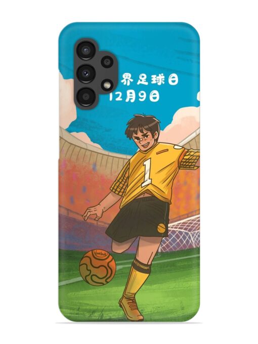 Soccer Kick Snap Case for Samsung Galaxy A32 (4G) Zapvi