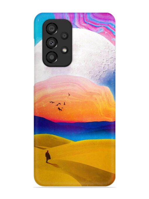 Sandy Desert Snap Case for Samsung Galaxy A33 (5G)