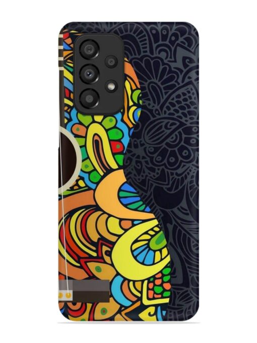 Guitar Vector Art Snap Case for Samsung Galaxy A33 (5G)