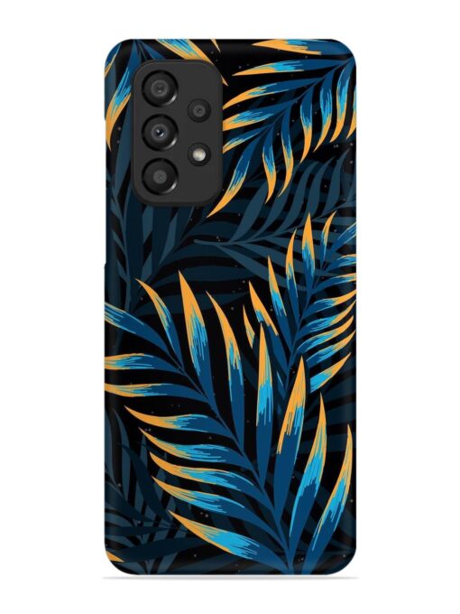 Abstract Leaf Art Snap Case for Samsung Galaxy A33 (5G) Zapvi