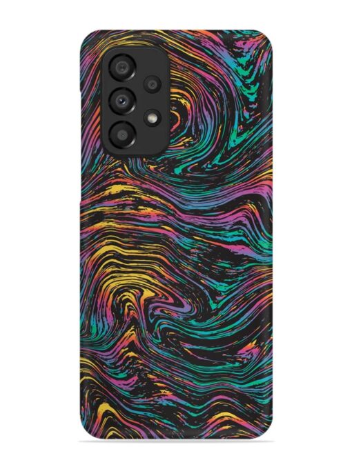 Abstract Liquid Colors Snap Case for Samsung Galaxy A33 (5G) Zapvi