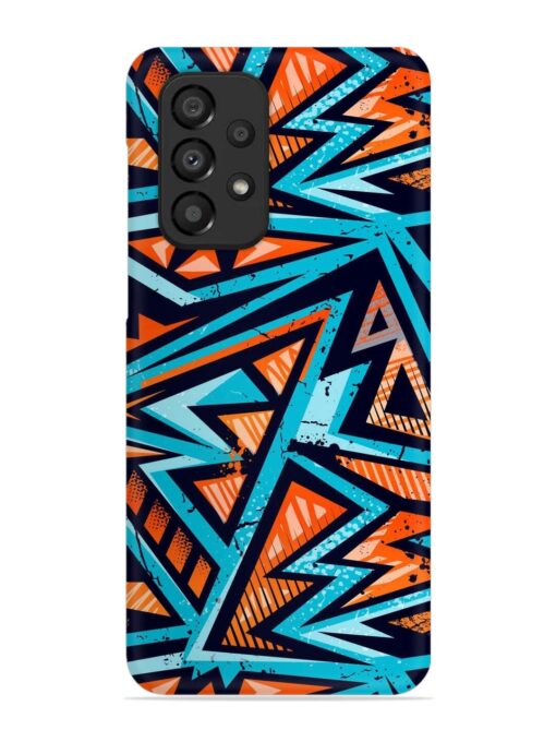 Abstract Seamless Grunge Snap Case for Samsung Galaxy A33 (5G) Zapvi