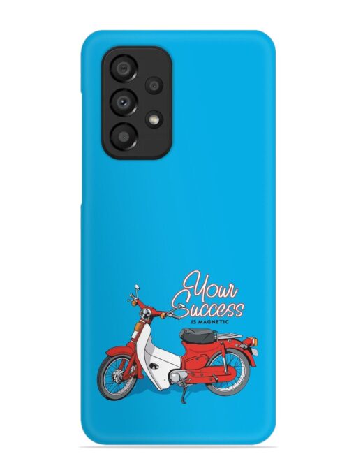 Motorcycles Image Vector Snap Case for Samsung Galaxy A33 (5G)