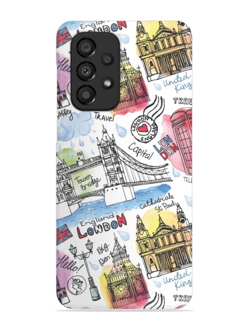 Vector London Landmark Snap Case for Samsung Galaxy A33 (5G) Zapvi