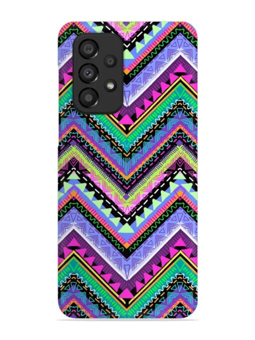 Tribal Aztec Print Snap Case for Samsung Galaxy A33 (5G)