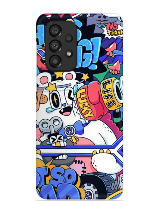 Universal Doodle Snap Case for Samsung Galaxy A33 (5G) Zapvi