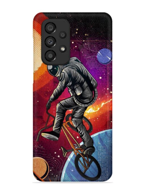 Super Eclipse Bmx Bike Snap Case for Samsung Galaxy A33 (5G) Zapvi