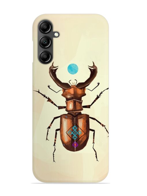 Stag Beetle Vector Snap Case for Samsung Galaxy A34 (5G)