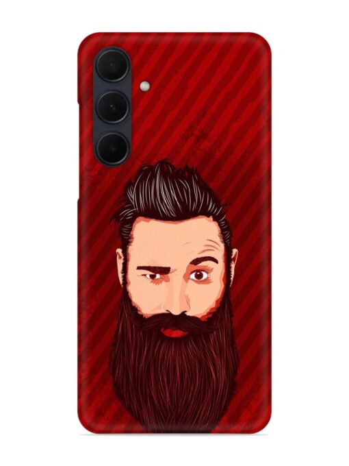 Beardo Man Snap Case for Samsung Galaxy A35 (5G) Zapvi