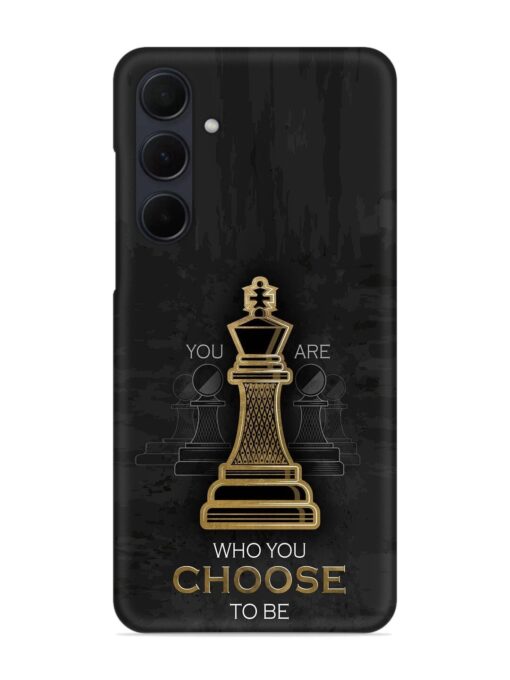 You Are Who Choose To Be Snap Case for Samsung Galaxy A35 (5G) Zapvi