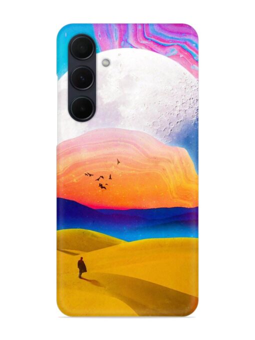 Sandy Desert Snap Case for Samsung Galaxy A35 (5G) Zapvi