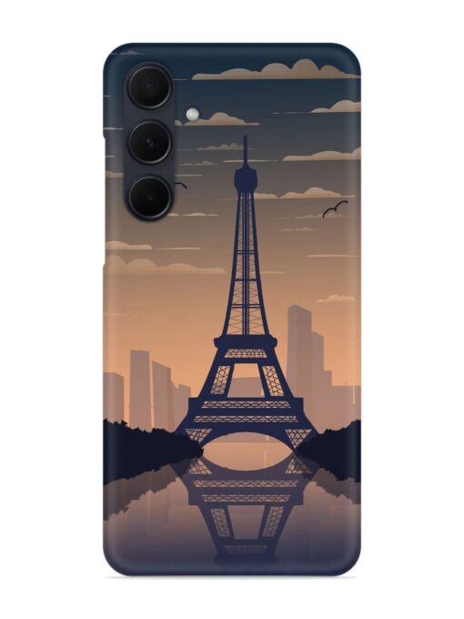 France Paris Eiffel Tower Gradient Snap Case for Samsung Galaxy A35 (5G) Zapvi