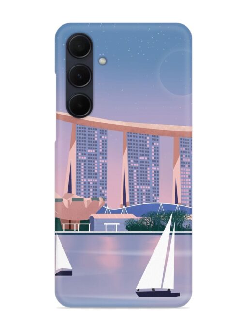 Singapore Scenery Architecture Snap Case for Samsung Galaxy A35 (5G) Zapvi