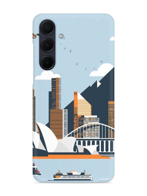 Sydney Opera Landscape Snap Case for Samsung Galaxy A35 (5G) Zapvi