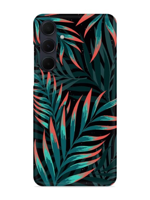 Green Leaf Art Snap Case for Samsung Galaxy A35 (5G) Zapvi