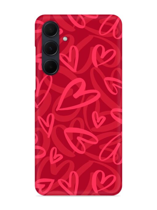 Seamless Romantic Pattern Snap Case for Samsung Galaxy A35 (5G) Zapvi