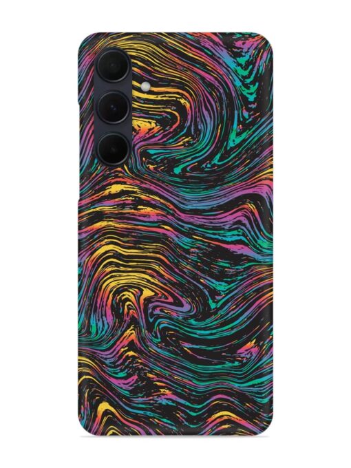 Abstract Liquid Colors Snap Case for Samsung Galaxy A35 (5G) Zapvi