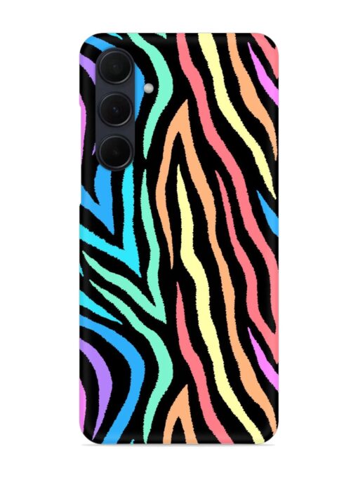 Colorful Abstract Zebra Snap Case for Samsung Galaxy A35 (5G)