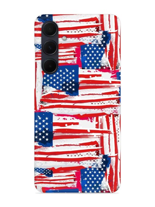 Usa Flag Seamless Snap Case for Samsung Galaxy A35 (5G)